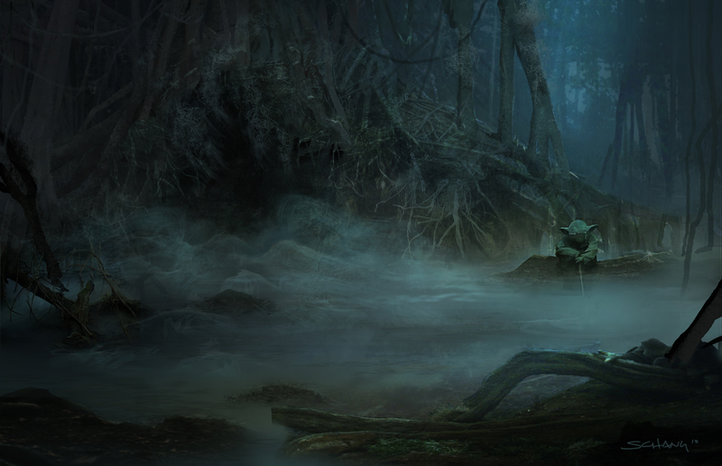 Illustration for article titled The futuristic jets, humans, and Star Wars designs of Stephen Chang